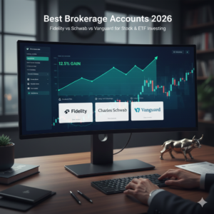 Best Brokerage Accounts 2026: Fidelity vs Schwab vs Vanguard for Stock & ETF Investing