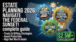 Estate Planning in 2026: How the $15 Million Federal Exemption, Trusts, and Gifting Strategies Protect and Transfer Your Wealth (U.S. Complete Guide)