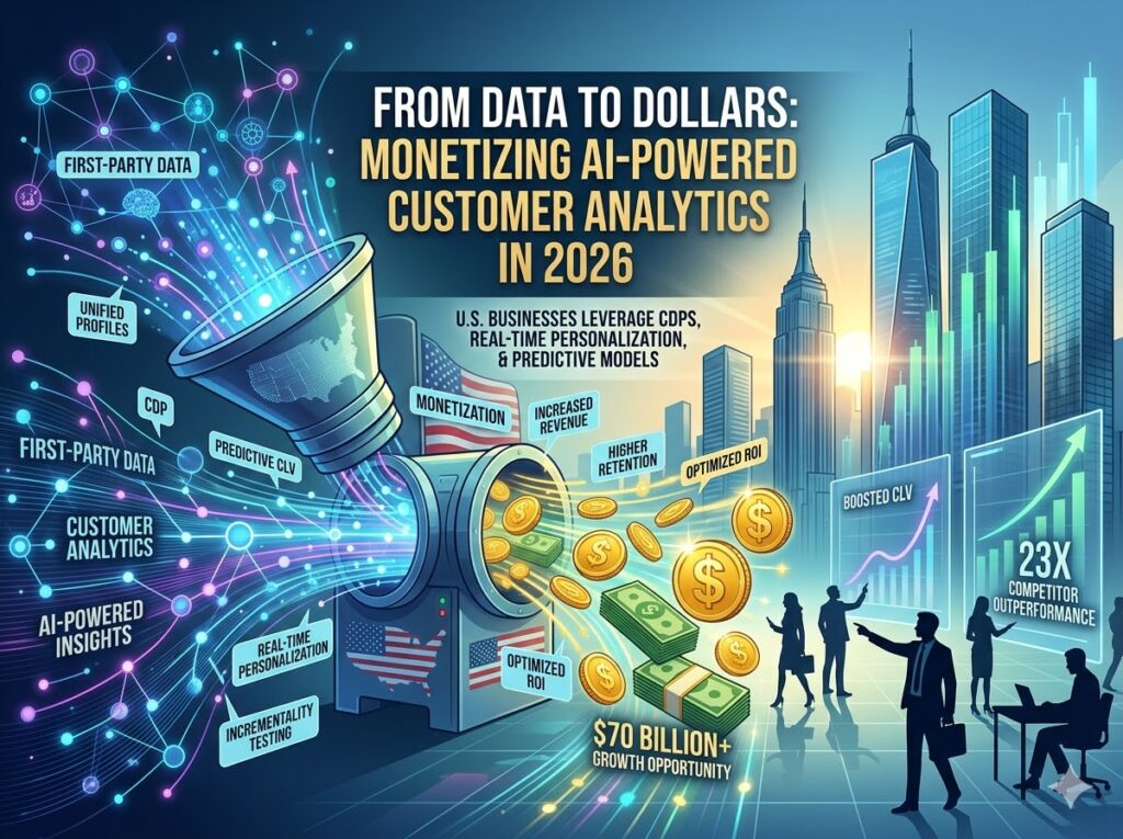 From Data to Dollars: How U.S. Businesses Monetize AI-Powered Customer Analytics in 2026