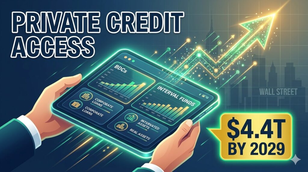 Private Credit & Alternative Investments for Everyday Investors in 2026: BDCs, Interval Funds, and Evergreen Vehicles Explained (Blackstone, Apollo, KKR, Ares)